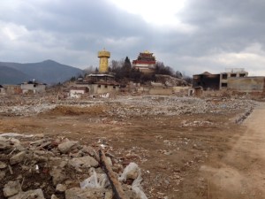 Shangri-La old town after devastating fire